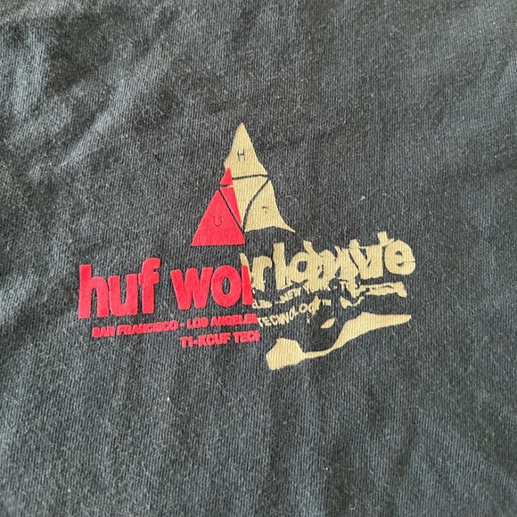 HUF Blue T/Shirt - Picture 4 of 5